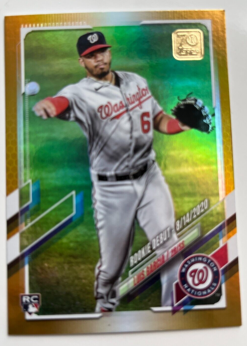 ●Luis Segura 激レア LUIS GARCIA 2021 Topps Update Gold Foil #US261 RC | eBay