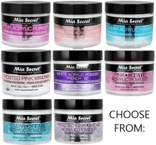 Mia Secret Professional Acrylic Nail Powder 2 oz - CHOOSE YOUR COLORS