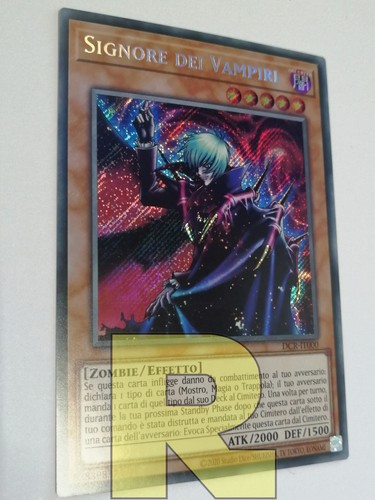 Lord of the Vampires / Vampire Lord ® Rare Secret ® DCR-IT000 25th ® Italian - 第 3/8 張圖片