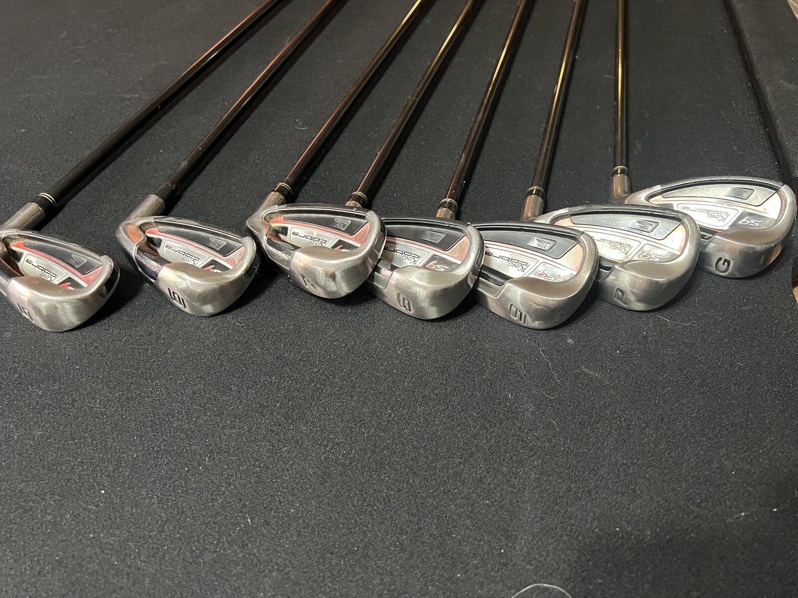 KING COBRA S9 IRON SET 5GW Graphite Design Stiff Flex Shaft And New