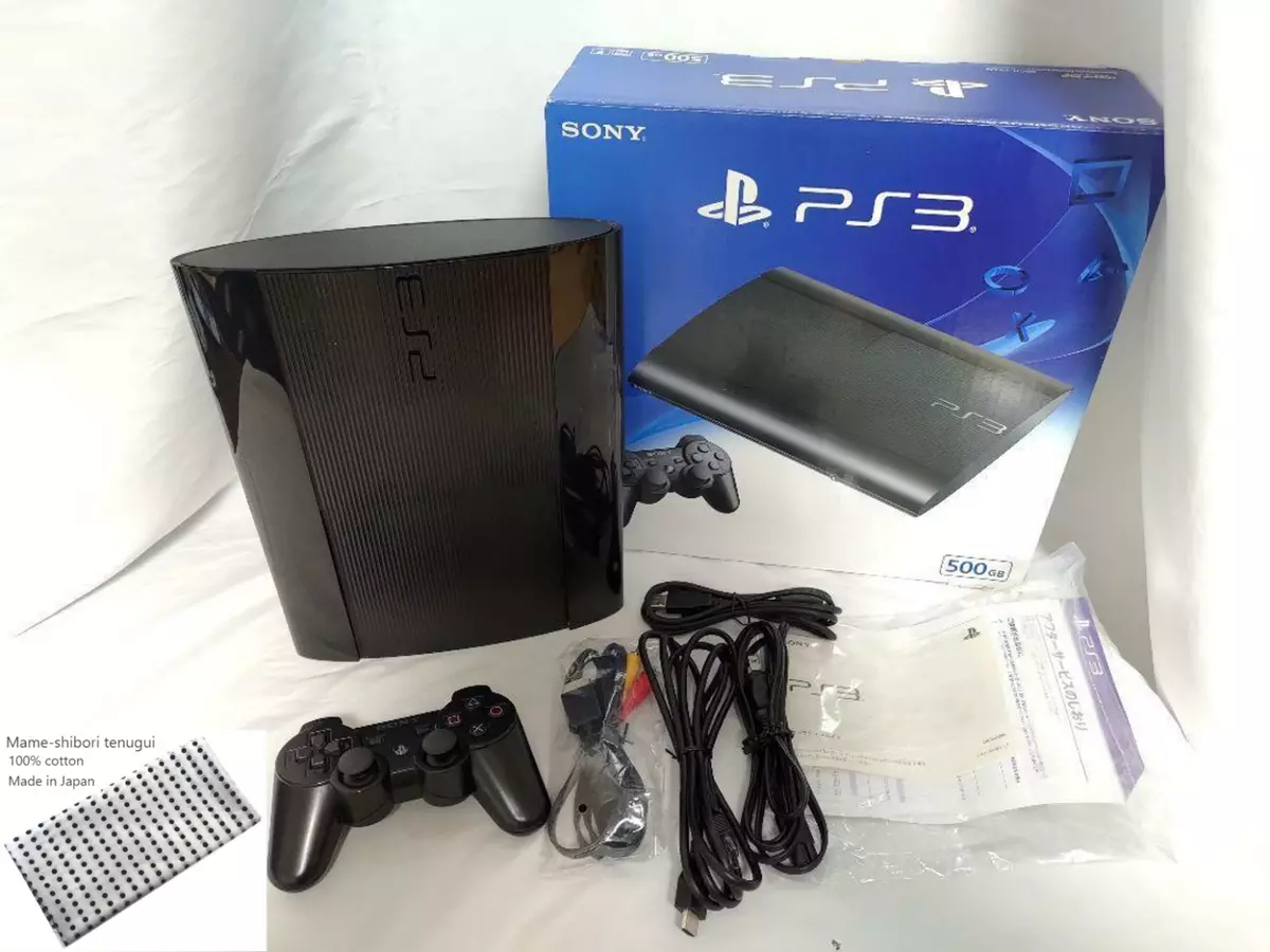 SONY PS3 Playstation 3 500GB Console System CECH4300C Box Japan 