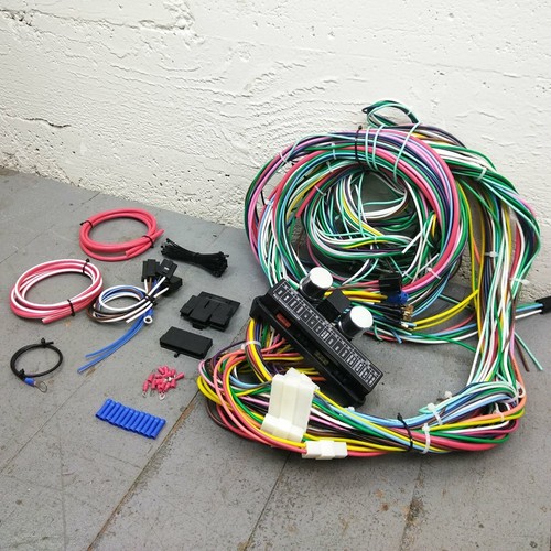 1970 - 1971 Oldsmobile Wire Harness Upgrade Kit fits painless new compact fuse - Picture 1 of 5