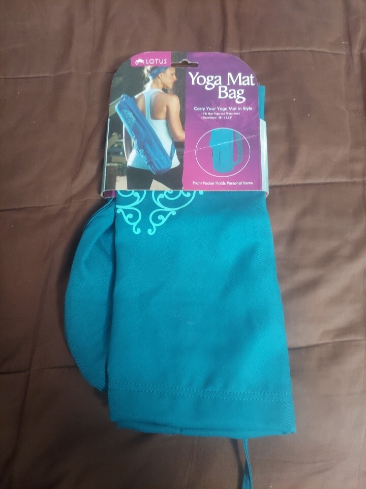 NWT LOTUS YOGA MAT BAG carrier 28