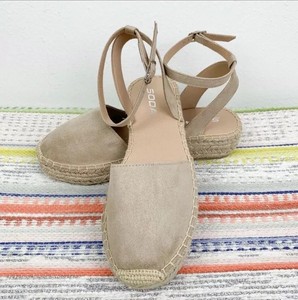 soda closed toe espadrilles