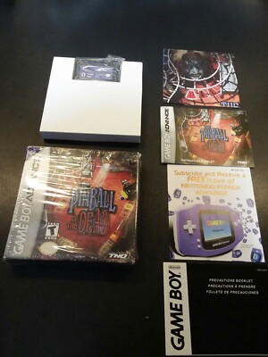 Pinball of the Dead (Nintendo Game Boy Advance, 2002) for sale