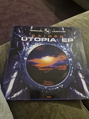(138) Raiden    Utopia EP DNB  2 X 12''  VGC+