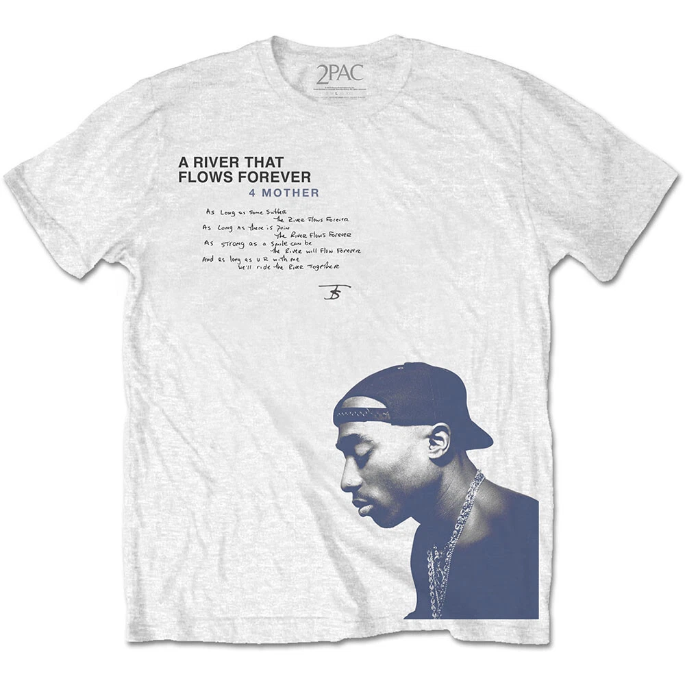 2pac white t outlet shirt