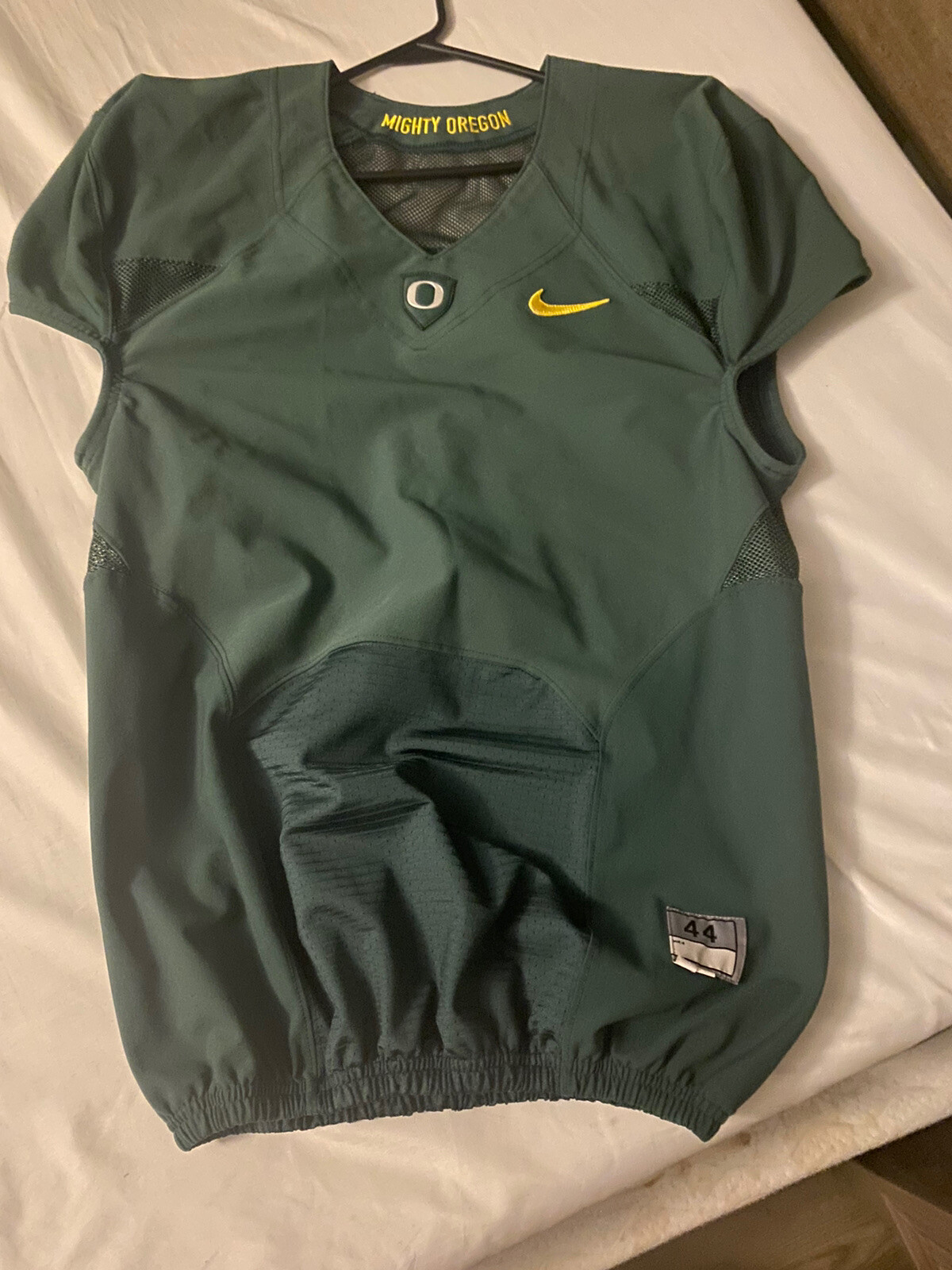 game used worn oregon football jersey lot eBay