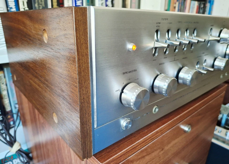 Amplificador Kenwood KA-6006, limpio y probado Foto 2 de 4