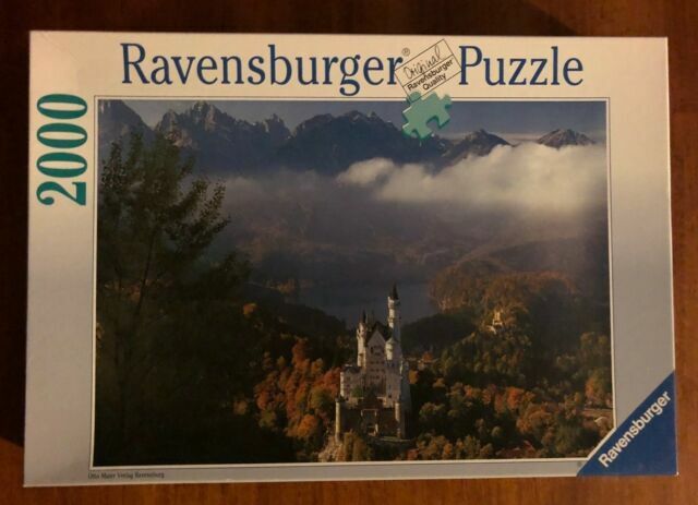 Ravensburger 2000 Pcs Jigsaw Puzzle Neuschwanstein Castle In Shrink For Sale Online Ebay