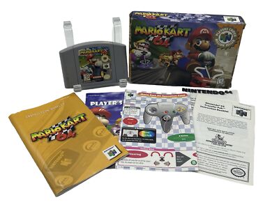 Mario Kart 64 Players Choice, Nintendo 64, CIB