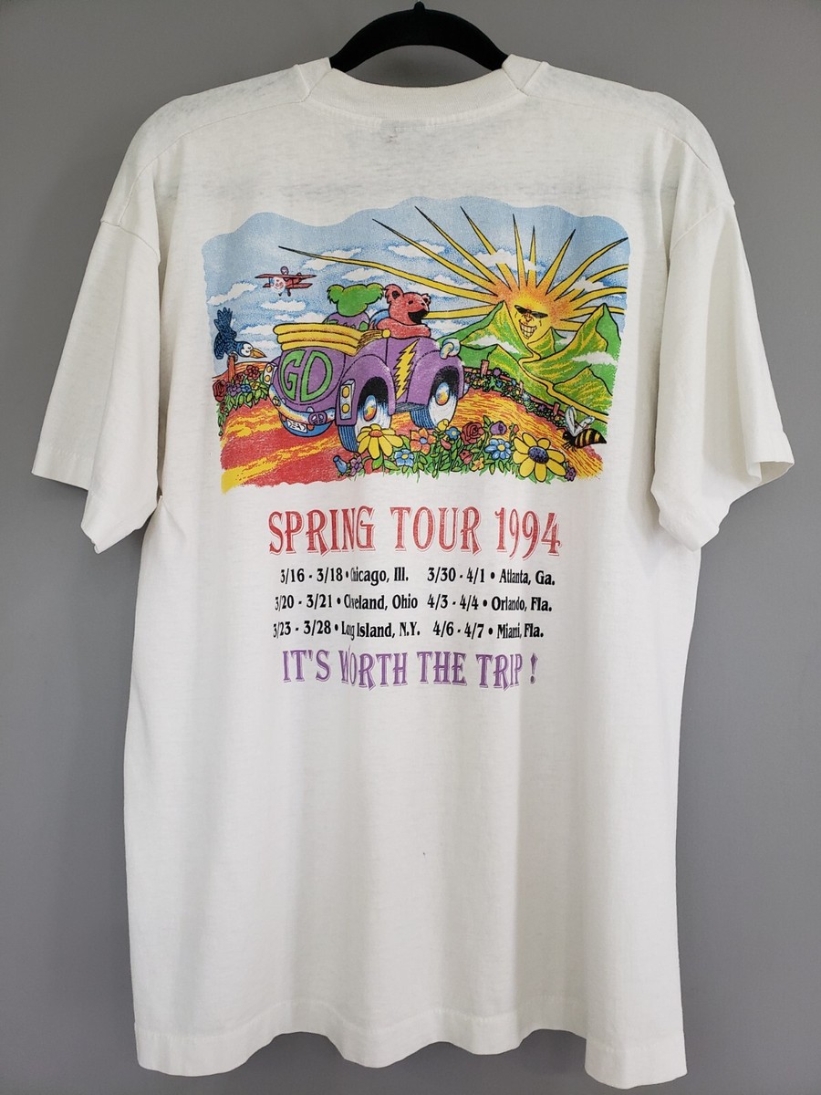 DIGITAL DEAD SPRING TOUR 1994 Tシャツ Vintage Grateful Dead 1994 Spring Tour T-shirt Size XL