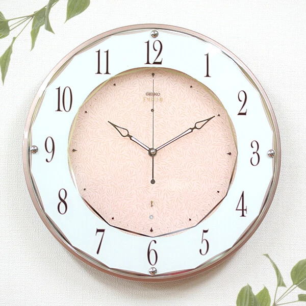 seiko emblem wall clock