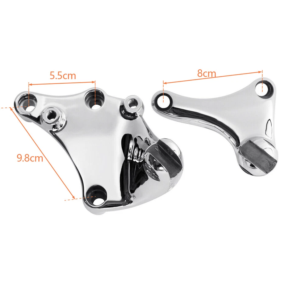 estriberas traseras para pasajeros soportes para Harley Sportster 883 1200 14-23 Foto 2 de 4