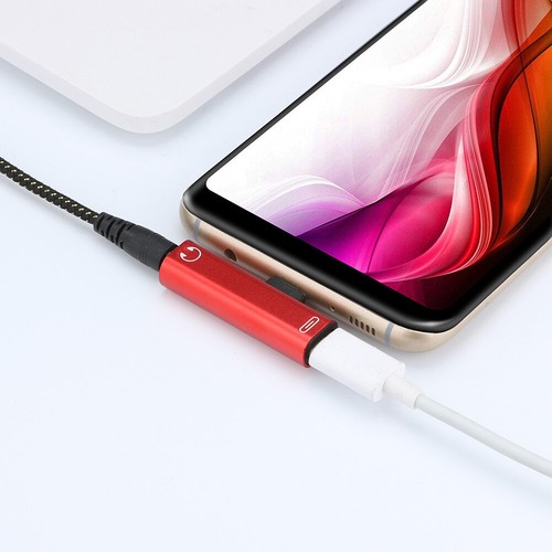 2 in 1 Dual Type C to USB-C Headphone Audio Charger Adapter Splitter Converters∂ - Picture 4 of 17