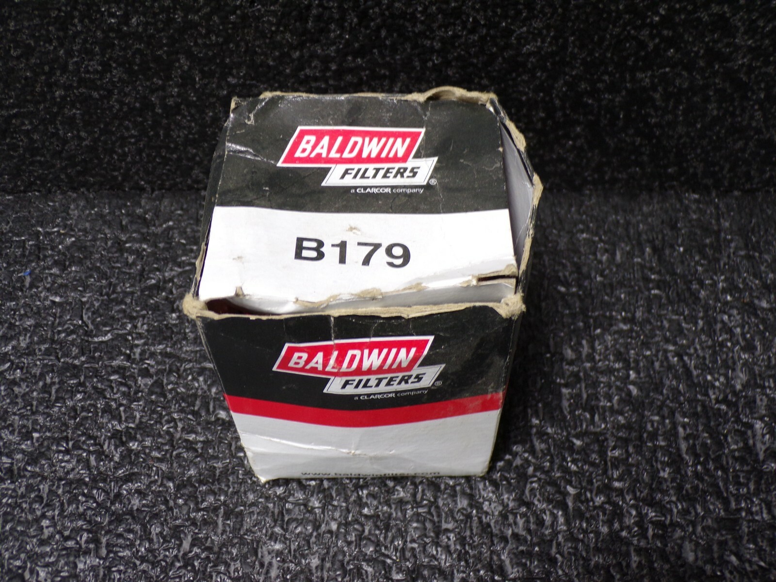 BALDWIN FILTERS B179 Spin-On Oil Filter, 2-27/32" x 3", 9.8 Micron