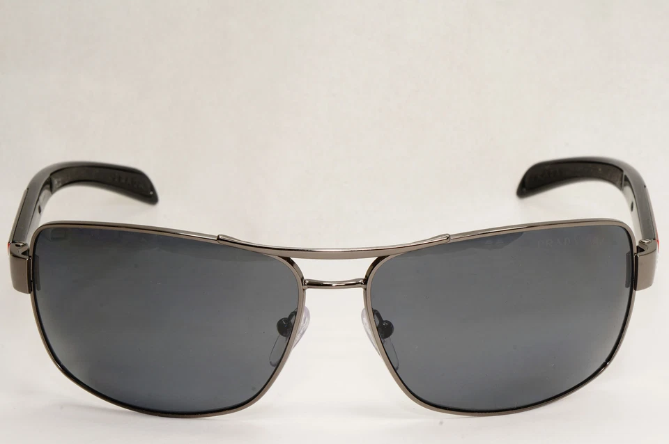 Gafas de sol Prada polarizadas navegador pistola negras gris PS54IS SPS 54I 5AV-5Z1 Foto 2 de 4