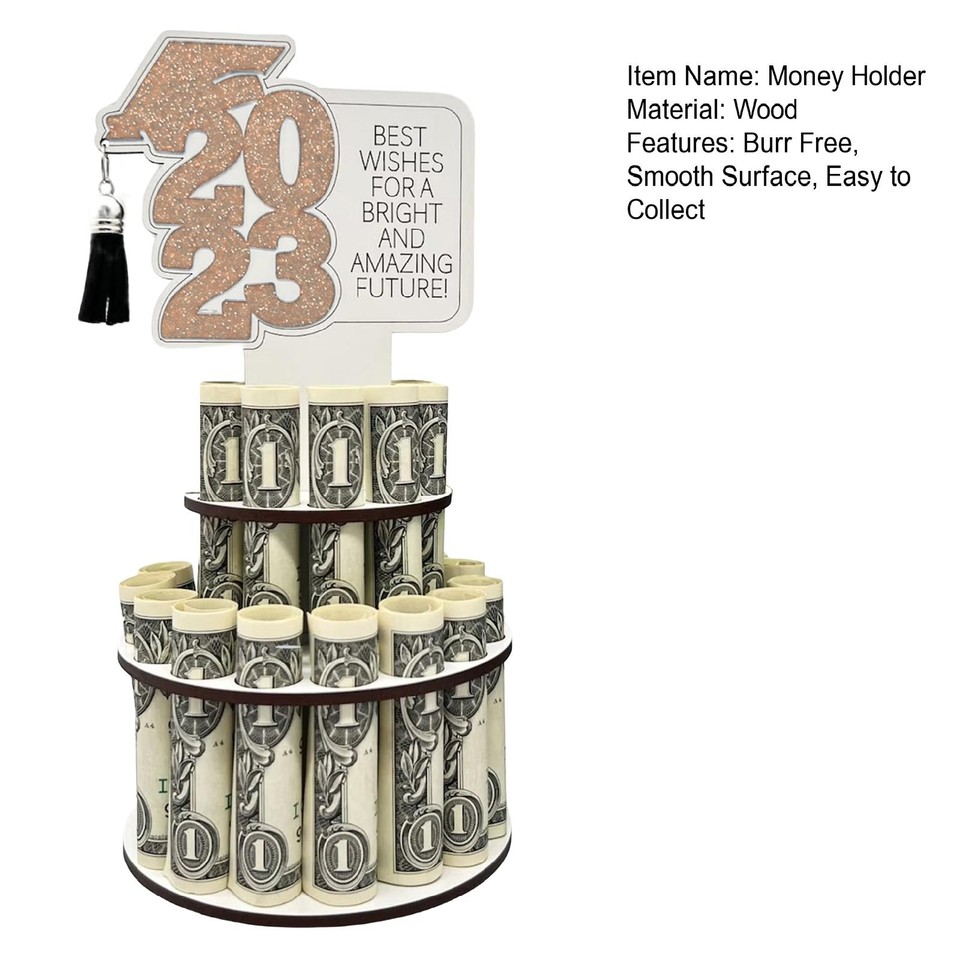 Money Rack Commemorative Giftgiving 2023 Graduation Party Desktop Cash