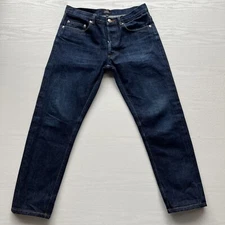 APC New Standard Japanese Raw Selvedge Jeans Mens Actual 29x25 Tapered Hem