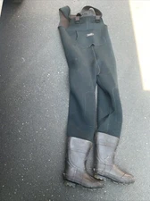 FROGG TOGGS Mens Men's Amphib Bootfoot Neoprene Chest Wader Cleated Size 9