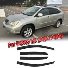 4pcs For 04-09 Lexus Rx350 Rx330 Rx400h Window Visor Vent Sun Shield Rain Guard 4pcs For 04-09 Lexus Rx350 Rx330 Rx400h Window Visor Vent Sun Shield Rain Guard