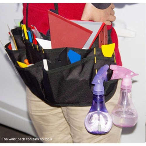 Automotive Tint Tool Waist Pack Adjustable Tool Apron For Detailing Enthusiasts - Picture 6 of 8