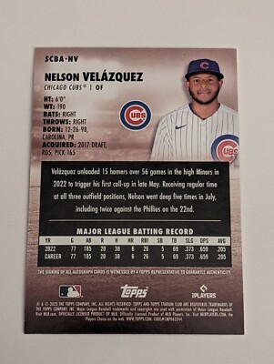スポーツ選手 stadium club topps auto NELSON VELAZQUEZ s-l400.jpg