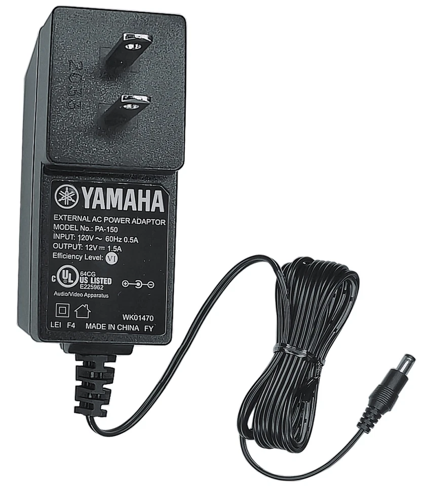OEM 12V 1.5A AC Adapter for Yamaha MODX8 MODX8+ MODX7 MODX7+ MODX6 MODX6+ Power - Image 4 of 4