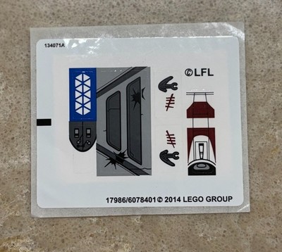 NEW genuine LEGO Sticker Sheet for Set 75037 STAR WARS | eBay
