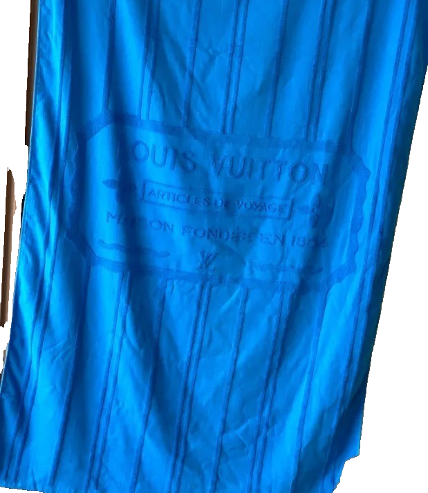 Louis Vuitton Cotton Beach Towel Yacht Serviette LV Monogram