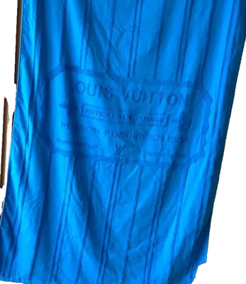 Louis Vuitton Cotton Beach Towel Yacht Serviette LV Monogram