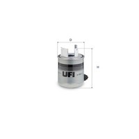 Kraftstofffilter UFI 24.095.07 Filtereinsatz FüR Renault Kadjar Koleos 2 Dci 110