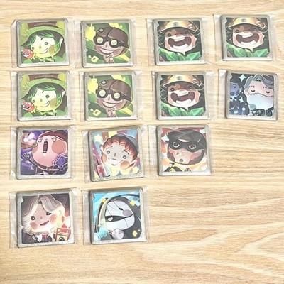 Identity V Badge Collection  Gardener x2, Mechanic x2, Prospector x3 &