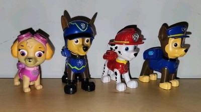PAW PATROL Transforming Backpack Figure Spy Chase Action pack Pup Skye Marshall