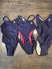 New TYR Swimsuit Lot Size 22 Girls Competitive Swim Sz 6 Blue