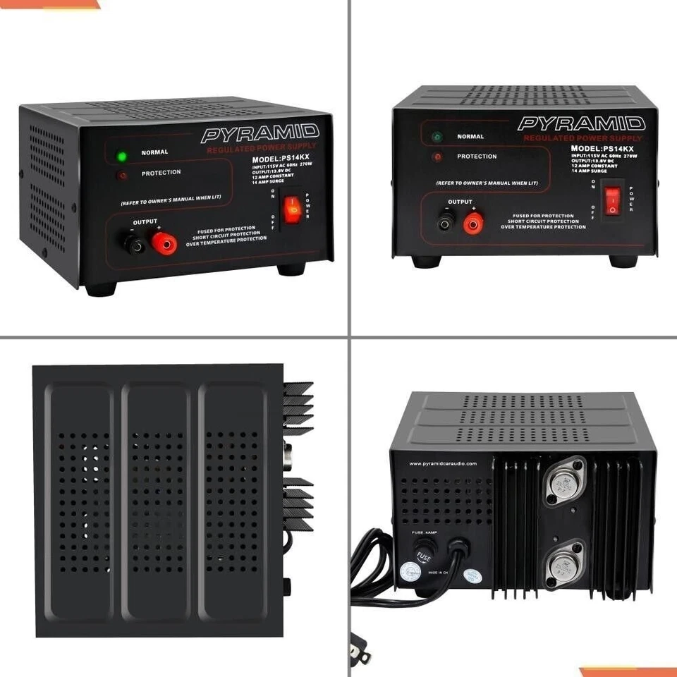 Pyramid Power Supply 14 Amp With Protection PS14KX - Image 2 of 4