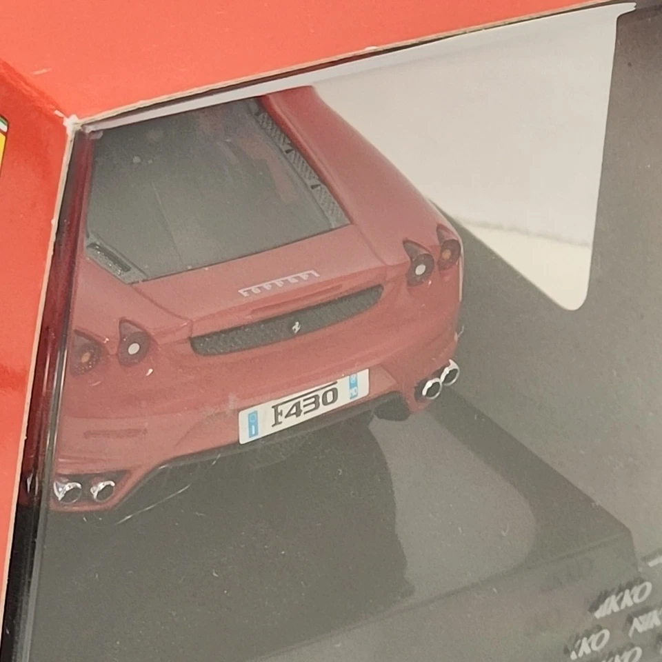NIKKO Remote control Red F430 Ferrari Sports Car Brand New In display case - Image 4 of 4