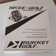 Juego de red de objetivo de astillado Rukket Skee-Golf con 12 bolas y bolsa de transporte