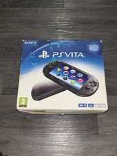 PS Vita Consoles Playstation Vita Slim Console, Black Wifi, Boxed