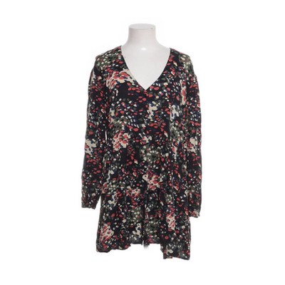 Jenya, Kleid, Größe: L, Schwarz/Mehrfarbig, Viskose, Blumen, Damen #wkB