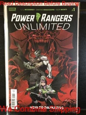 BB ($5 MIN PURCHASE) Power Rangers Unlimited Heir to Darkness #1 Mora 2021 BOOM!
