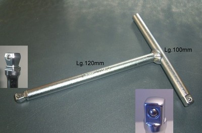 koken 2716WC T-Griffsteckschlüssel 1/4'' mit 2 fach Antriebsvierkant WOBBLE-FIX