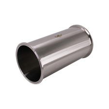 HFS(R) 6" Sanitary Tri Clamp Spool 12" Length Stainless Steel 304 Round Tubing