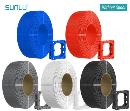 SUNLU 1.75MM PLA PLA+ PETG Filament für 3D-Drucker 1KG Ohne-Spule