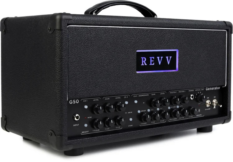 Revv Generator G50 50-/10-watt Tube Amplifier Head