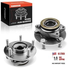 2 x Front Wheel Bearing and Hub Assembly with 5-Lug Compatible with Nissan