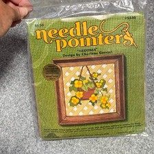 Vintage Sunset Designs Needlepoint Kit Begoni...