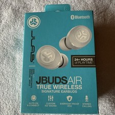 JLab Audio Jbuds Air True Wireless White In-Ear Headsets