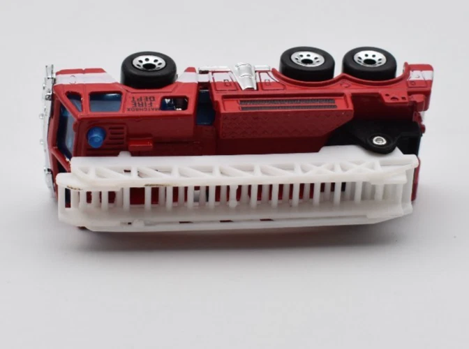 Matchbox Superfast #18 vigili del fuoco scala girevole camion dei pompieri... - Immagine 3 di 4