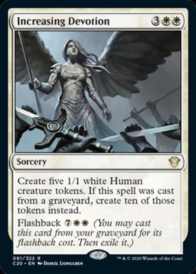 Increasing Devotion - Near Mint MTG Commander 2020 Ikoria